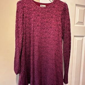 Show Me Your MuMu Purple Lace Dress